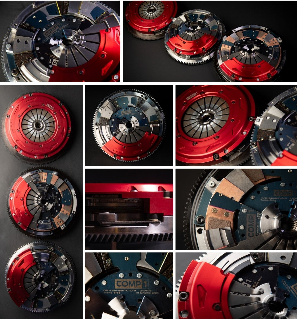 COMP1 FK8/FL5 CIVIC TYPE-R Organic Twin Disc Clutch Kit